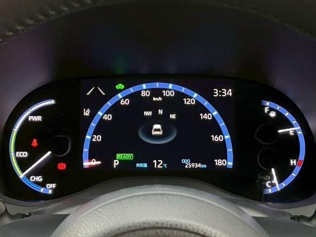 ヤリスクロス ハイブリッドZ 純正ディスプレイオーディオ フルセグTV/CD/DVD/Bluetooth 全方位カメラ レーダークルーズコントロール シートヒーター BSM HUD オートハイビーム LEDヘッドライト(12枚目)