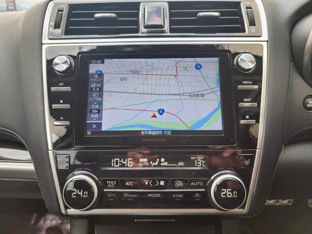 レガシィアウトバック リミテッド　純正メモリーナビ　レーダークルーズコントロール　前後ドライブレコーダー　パドルシフト　ステアリングヒーター　Ｘ－ＭＯＤＥ　シートヒーター　フルセグＴＶ　ＢＳＭ　ＳＲＨ　ＲＡＢ　フォグライト（4枚目）