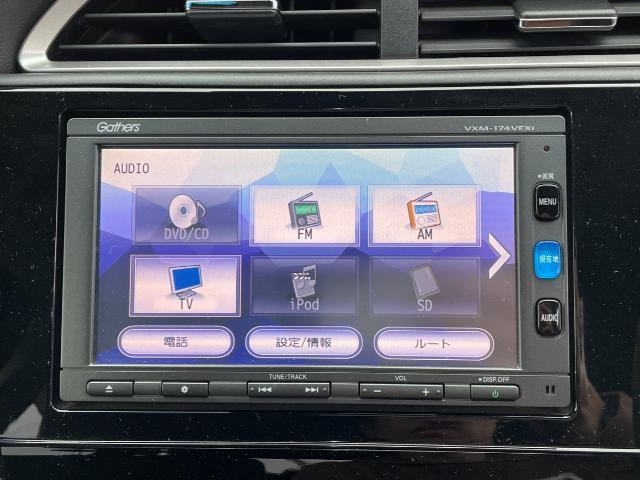 シャトル ハイブリッドX 純正SDナビ フルセグTV/CD/DVD/Bluetooth バックカメラ 4WD LEDヘッドライト パドルシフト クルーズコントロール ETC ハーフレザーシート 純正前方ドライブレコーダー(4枚目)