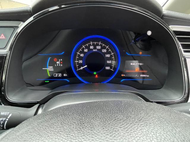 シャトル ハイブリッドX 純正SDナビ フルセグTV/CD/DVD/Bluetooth バックカメラ 4WD LEDヘッドライト パドルシフト クルーズコントロール ETC ハーフレザーシート 純正前方ドライブレコーダー(10枚目)