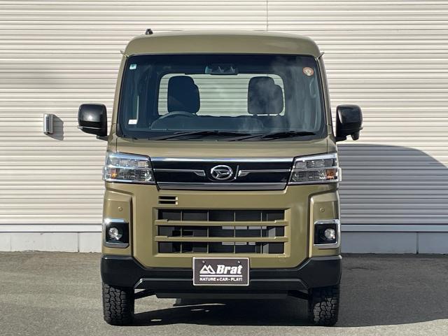 アトレー RS 両側パワースライドドア 4cmリフトアップ LEDヘッドライト レーダークルコン 前後コーナーセンサー 電動格納ミラー 4WD アイドリングストップ ターボ車 フルフラット オートライト(30枚目)