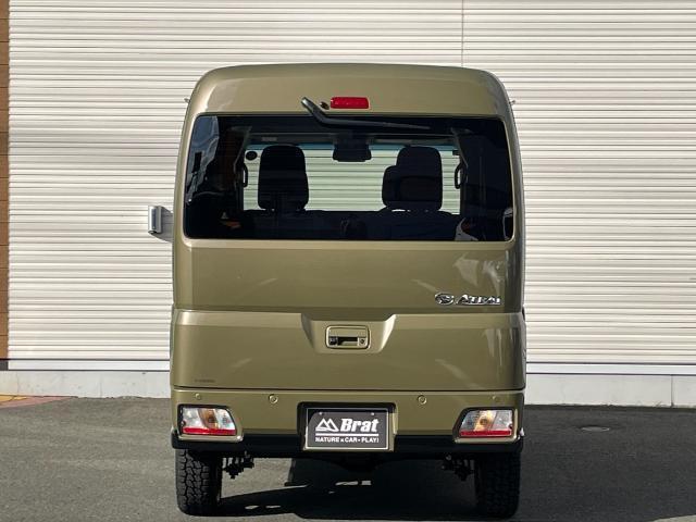 アトレー RS 両側パワースライドドア 4cmリフトアップ LEDヘッドライト レーダークルコン 前後コーナーセンサー 電動格納ミラー 4WD アイドリングストップ ターボ車 フルフラット オートライト(34枚目)