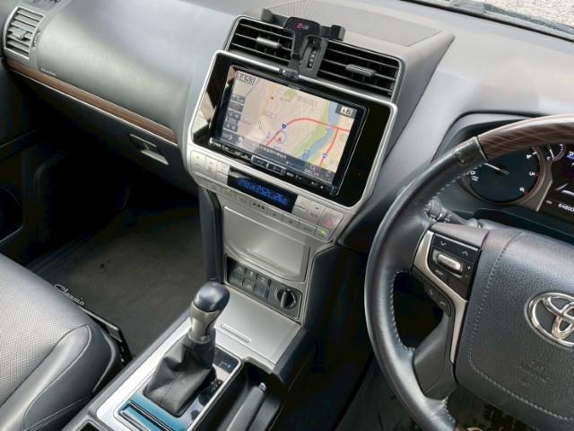 ランドクルーザープラド TX Lパッケージ アルパイン9インチSDナビ サンルーフ レーダークルーズコントロール シートヒーター ベンチレーション ステアリングリモコン ドライブレコーダー フルセグTV バックカメラ 衝突軽減ブレーキ(3枚目)
