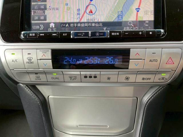 ランドクルーザープラド TX Lパッケージ アルパイン9インチSDナビ サンルーフ レーダークルーズコントロール シートヒーター ベンチレーション ステアリングリモコン ドライブレコーダー フルセグTV バックカメラ 衝突軽減ブレーキ(7枚目)