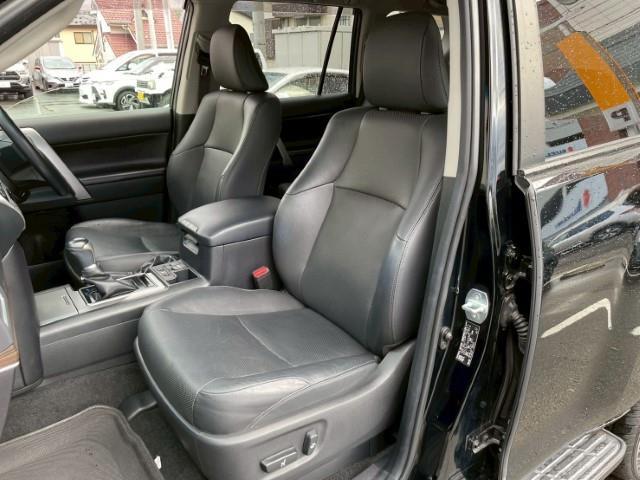 ランドクルーザープラド TX Lパッケージ アルパイン9インチSDナビ サンルーフ レーダークルーズコントロール シートヒーター ベンチレーション ステアリングリモコン ドライブレコーダー フルセグTV バックカメラ 衝突軽減ブレーキ(21枚目)