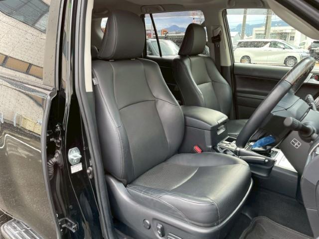 ランドクルーザープラド TX Lパッケージ アルパイン9インチSDナビ サンルーフ レーダークルーズコントロール シートヒーター ベンチレーション ステアリングリモコン ドライブレコーダー フルセグTV バックカメラ 衝突軽減ブレーキ(23枚目)