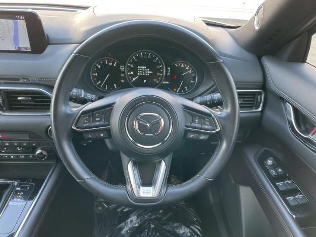 CX-8 XD Lパッケージ 純正SDナビ Bluetooth/CD/DVD/フルセグTV 後席モニター 全方位カメラ BOSEサウンドシステム 前席&二列目シートヒーター レーダークルコン ETC BSM ステアリングヒーター(8枚目)