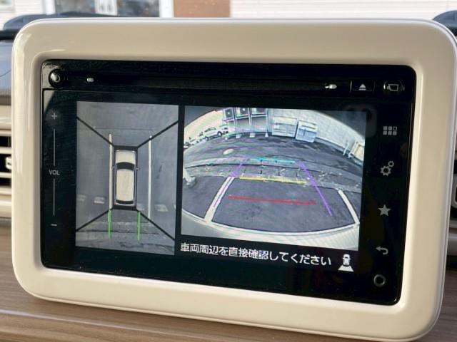 アルトラパン Ｓ　純正メモリーナビ　フルセグＴＶ　全方位カメラ　社外エンジンスターター　シートヒーター　衝突軽減ブレーキ　ＬＥＤヘッドライト　電動格納ミラー　横滑り防止（5枚目）