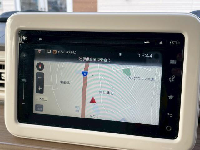 アルトラパン Ｓ　純正メモリーナビ　フルセグＴＶ　全方位カメラ　社外エンジンスターター　シートヒーター　衝突軽減ブレーキ　ＬＥＤヘッドライト　電動格納ミラー　横滑り防止（6枚目）