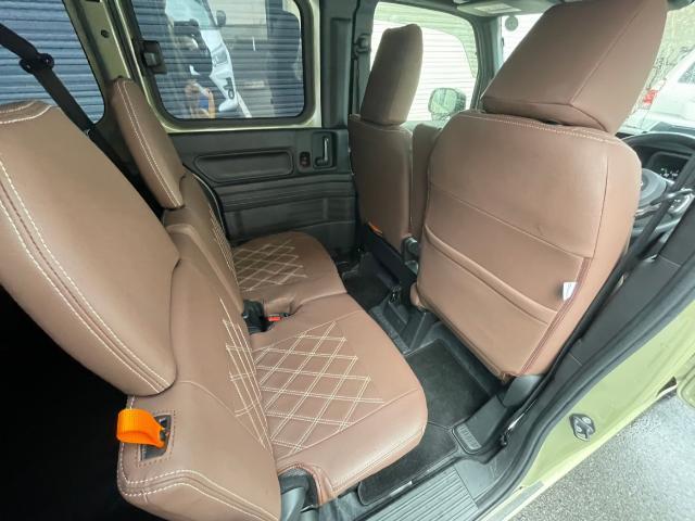 N-VAN+スタイル ファン 社外10インチフローティングナビ フルセグTV ルーフラック 純正エンジンスターター ブルバー シートカバー レーダークルーズコントロール 衝突軽減ブレーキ レーンキープアシスト LEDヘッドライト(18枚目)