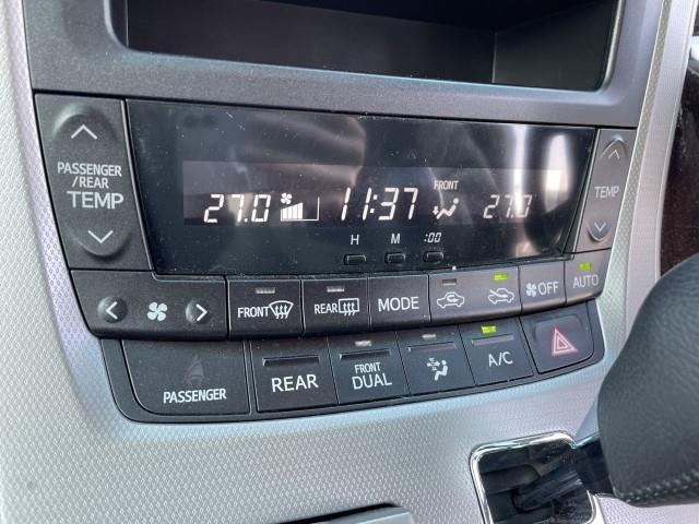 アルファード ２４０Ｓ　アルパインＳＤナビ　フルセグＴＶ　バックカメラ　両側パワースライドドア　エンジンスターター　レーダー探知機　社外１９インチアルミ　クリアランスソナー　フォグライト　電動格納ミラー（6枚目）