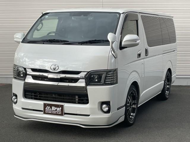 レジアスエースバン スーパーＧＬ　ダークプライム　社外メモリーナビ　フルセグＴＶ　バックカメラ　ＬＥＤヘッドライト　フロントスポイラー　オーバーフェンダー　シートカバー　前後ドライブレコーダー　ＬＥＤテールライト　ビルドインＥＴＣ（29枚目）