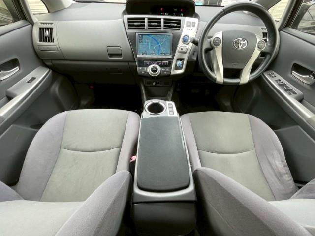 プリウスアルファ Ｓツーリングセレクション　純正ＨＤＤナビ　ステリモ　電格ミラー　フォグライト　寒冷地仕様　ヘッドライトウォッシャー　ＬＥＤヘッドライト　オートライト（2枚目）