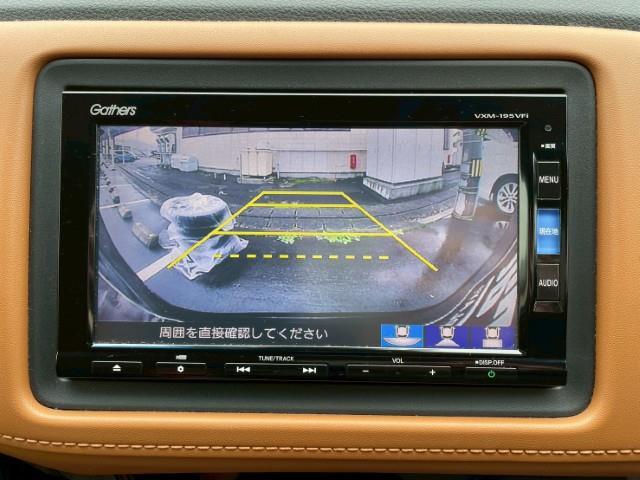 ヴェゼル ハイブリッドＺ・ホンダセンシング　４ＷＤ　ホンダセンシング　純正ギャザズＳＤナビ　バックカメラ　レーダークルコン　ハーフレザーシート　前席シートヒーター　ＥＴＣ　ＵＳＢ入力端子　トラクションコントロール　レーンキープアシスト（6枚目）