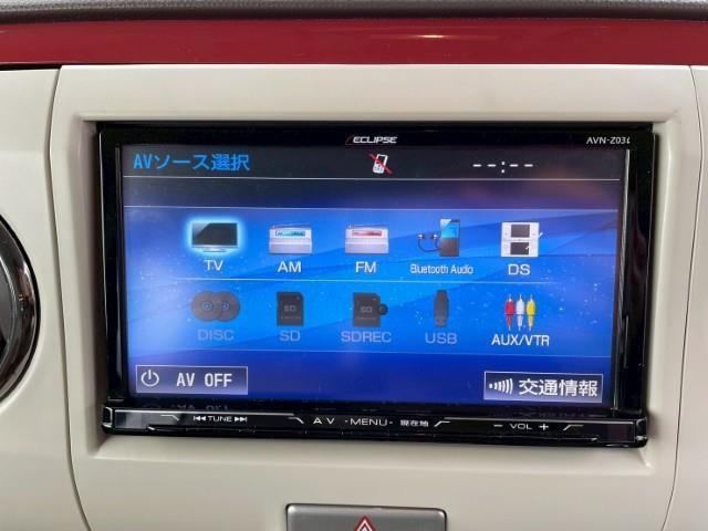 アルトラパンショコラ Ｘ　社外ＳＤナビ　電格ミラー　ＡＢＳ　オートライト　レザーシート　純正フロアマット　アイドリングストップ　ビルトインＥＴＣ（4枚目）