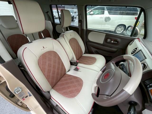 アルトラパンショコラ Ｘ　社外ＳＤナビ　電格ミラー　ＡＢＳ　オートライト　レザーシート　純正フロアマット　アイドリングストップ　ビルトインＥＴＣ（20枚目）