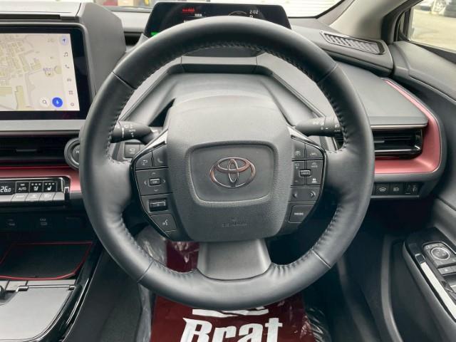 プリウス Z 純正12.3インチディスプレイオーディオ フルセグTV 全方位カメラ ガラスルーフ デジタルインナーミラー モデリスタフルエアロ レーダークルーズコントロール ステアリングヒーター ETC2.0(14枚目)