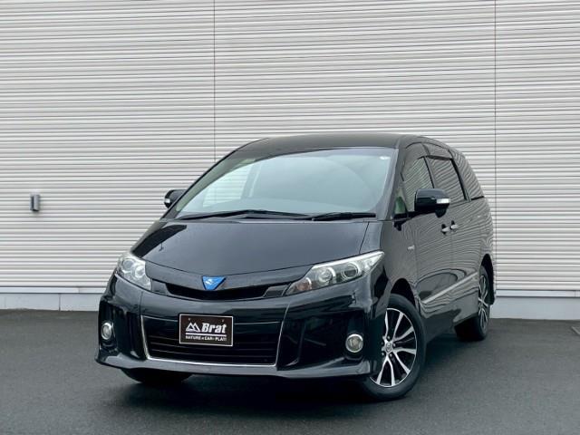 エスティマハイブリッド アエラス プレミアムエディション 純正HDDナビ ステアリングリモコン 電格ミラー フォグライト 純正フリップダウン オートライト 運転席パワーシート 社外フロアマット ETC(24枚目)