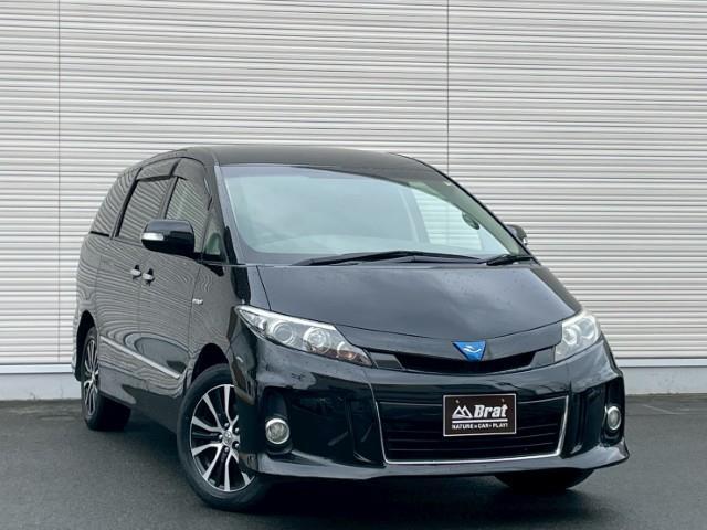 エスティマハイブリッド アエラス プレミアムエディション 純正HDDナビ ステアリングリモコン 電格ミラー フォグライト 純正フリップダウン オートライト 運転席パワーシート 社外フロアマット ETC(30枚目)