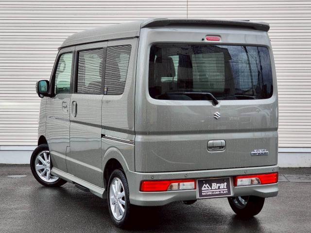 エブリイワゴン ＰＺターボスペシャル　４ＷＤ　両側パワースライドドア　ＬＥＤヘッドライト　アイドリングストップ　横滑り防止措置　レーンキープアシスト　ライトレベライザー　ＡＡＣ　純正ＡＷ　スマートキー　オートライト　ワンオーナー（33枚目）