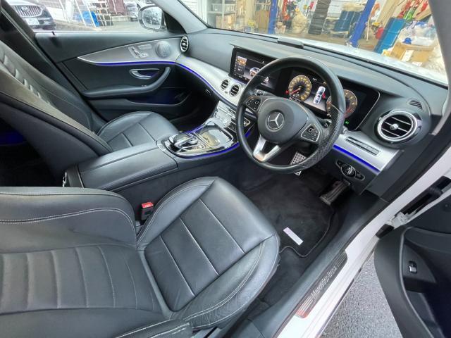Ｅクラス Ｅ２００　４マチック　アバンギャルド　Ｂｕｒｍｅｓｔｅｒ製スピーカー　本革シート　ドラレコ　前席パワーシート　全席シートヒーター　全方位カメラ　純正ナビ　フルセグ／ＢＴ／ラジオ　レーダークルコン　パドルシフト　保証書　取扱説明書　スペアキ（10枚目）