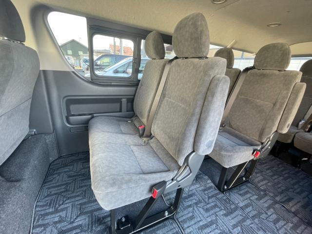 ハイエースワゴン ＧＬ　前後ソナー　デジタルインナーミラー　ＬＥＤヘッドライト　フォグ　片側パワスラ　純正フロアマット　オートハイビーム　トヨタセーフティセンス　スペアキー　保証書　取扱説明書（26枚目）