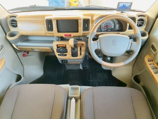 エブリイ ジョインターボ　１４ＡＷ　デザートテックＬＣ－８　マックストレックエクストリームＲ／Ｔ　リフトアップキット　シートカバー　マット茶木目インテリパネル　マット茶木目ハンドル　ＬＥＤヘッドライト　純正ラバーマット（2枚目）