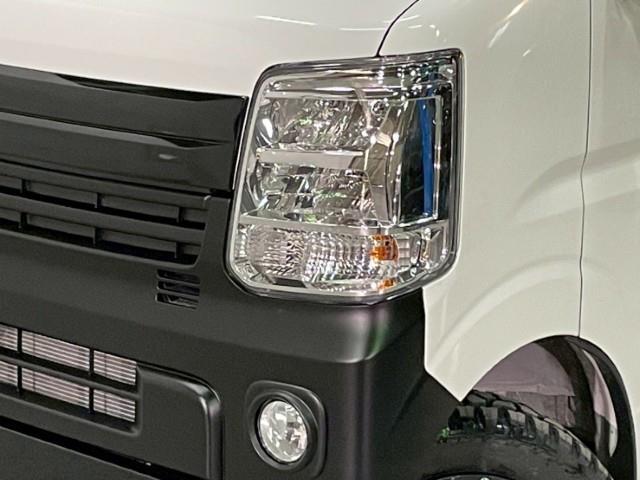 エブリイ ジョインターボ　１４ＡＷ　デザートテックＬＣ－８　マックストレックエクストリームＲ／Ｔ　リフトアップキット　シートカバー　マット茶木目インテリパネル　マット茶木目ハンドル　ＬＥＤヘッドライト　純正ラバーマット（33枚目）