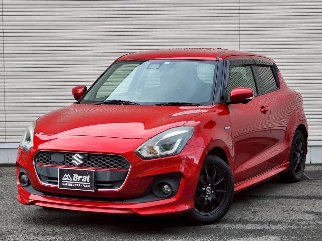 スイフト ハイブリッドＲＳ　全方位モニター　純正メモリナビ　ＣＤ／ＤＶＤ／ＢＴ／フルセグ　純正フロアマット　シートヒーター　ＵＳＢ接続　保証書　取扱説明書　スペアキー（8枚目）