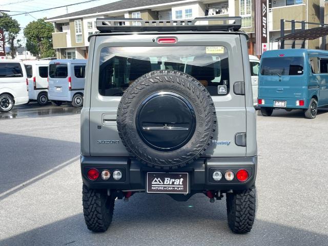 ジムニー ＸＣ　リフトアップ　社外ＡＷ　ブロックタイヤ　ルーフラック　シートカバー　筆記体エンブレム　ブルバー　ドラレコ　社外ナビ　ＣＤ／ＤＶＤ／ＢＴ／フルセグ（14枚目）