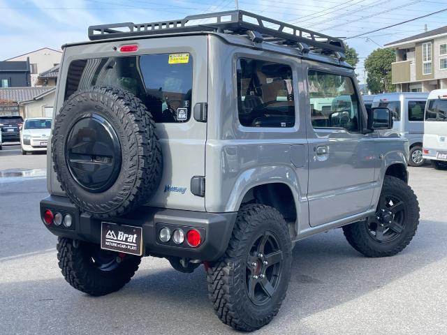 ジムニー ＸＣ　リフトアップ　社外ＡＷ　ブロックタイヤ　ルーフラック　シートカバー　筆記体エンブレム　ブルバー　ドラレコ　社外ナビ　ＣＤ／ＤＶＤ／ＢＴ／フルセグ（18枚目）