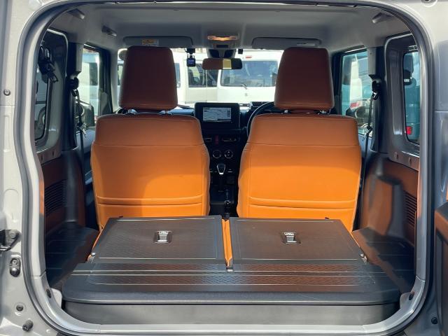 ジムニー ＸＣ　リフトアップ　社外ＡＷ　ブロックタイヤ　ルーフラック　シートカバー　筆記体エンブレム　ブルバー　ドラレコ　社外ナビ　ＣＤ／ＤＶＤ／ＢＴ／フルセグ（22枚目）