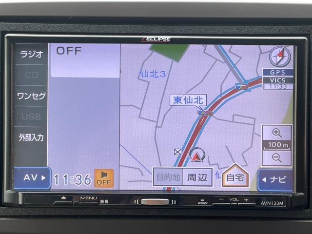 Ｎ－ＯＮＥ Ｇ　社外ナビ　ワンオーナー　ワンセグ／ラジオ　Ｂカメラ　純正フロアマット　ミラーヒーター　スタッドレスタイヤ積込　保証書　取扱説明書　スペアキー（7枚目）