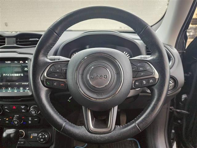 ジープ・レネゲード4xe リミテッド 4xe 純正ナビ バックカメラ ルーフレール ブラインドスポットモニター 前席パワーシート 前席シートヒーター ステアリングヒーター ドラレコ ETC2.0 クルーズコントロール ヒルディセントコントロール(10枚目)