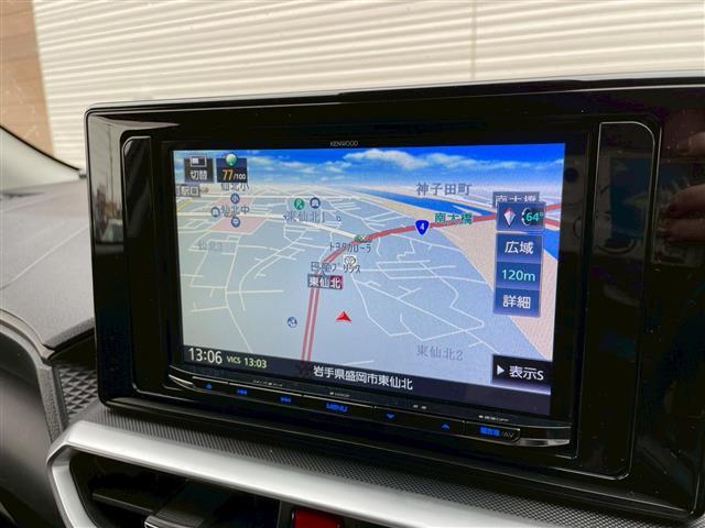 ライズ Ｚ　社外メモリーナビ　フルエアロ　フロント・リヤフォグライト　ステアリングリモコン　電動格納ミラー　クラッツィオシートカバー　マフラーカッター（3枚目）