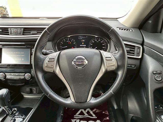 エクストレイル 20X エマージェンシーブレーキパッケージ 純正SDナビ アラウンドビューモニター 電動格納ミラー ステアリングリモコン フォグライト BSM 前後ドライブレコーダー ETC クルーズコントロール 純正アルミホイール(8枚目)