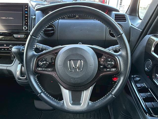 Ｎ－ＢＯＸカスタム Ｇ・Ｌターボホンダセンシング　ホンダ純正ナビ　ハーフレザーシート　両側パワスラ　クルーズコントロール　電動格納ミラー　ＥＴＣ　ステアリングリモコン　フォグライト（9枚目）
