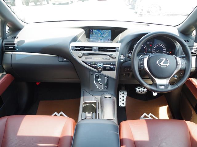 RX350 Fスポーツ サンルーフ 赤レザーシート ETC(4枚目)