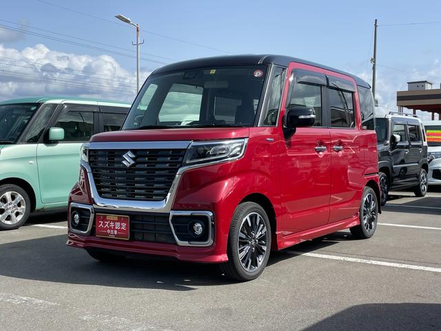 カスタム　ＨＹＢＲＩＤ　ＸＳターボ　ＭＫ５３Ｓ　４ＷＤ　ナビ装備(2枚目)