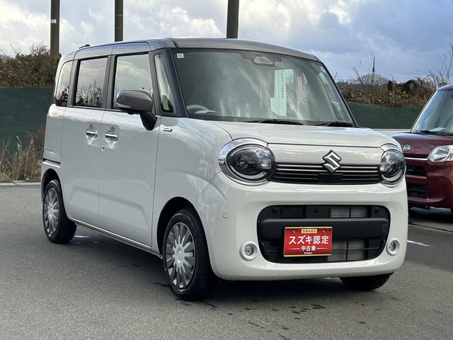 ワゴンＲスマイル ＨＹＢＲＩＤ　Ｘ　４ＷＤ　純正ナビ　全方位カメラ　コネクト　オートライト　スライドドア　純正ナビ　プッシュスタート　シートヒーター　オートエアコン　スズキセーフティーサポート　４ＷＤ　衝突被害軽減システム　アイドリングストップ　横滑り防止機能　衝突安全ボディ（6枚目）