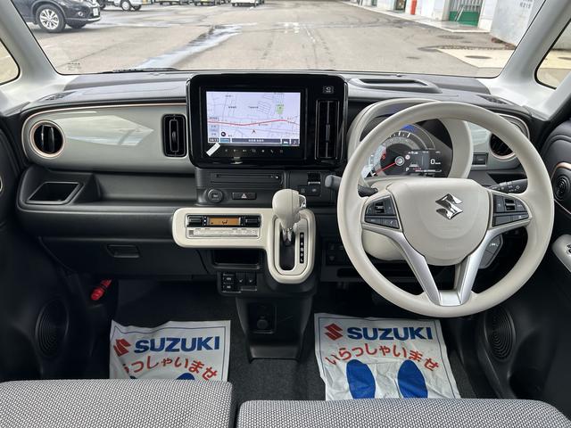 ワゴンＲスマイル ＨＹＢＲＩＤ　Ｘ　４ＷＤ　純正ナビ　全方位カメラ　コネクト　オートライト　スライドドア　純正ナビ　プッシュスタート　シートヒーター　オートエアコン　スズキセーフティーサポート　４ＷＤ　衝突被害軽減システム　アイドリングストップ　横滑り防止機能　衝突安全ボディ（15枚目）
