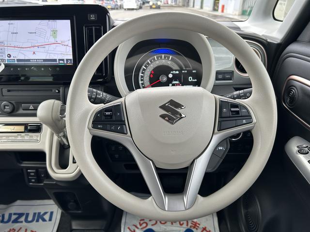 ワゴンＲスマイル ＨＹＢＲＩＤ　Ｘ　４ＷＤ　純正ナビ　全方位カメラ　コネクト　オートライト　スライドドア　純正ナビ　プッシュスタート　シートヒーター　オートエアコン　スズキセーフティーサポート　４ＷＤ　衝突被害軽減システム　アイドリングストップ　横滑り防止機能　衝突安全ボディ（16枚目）