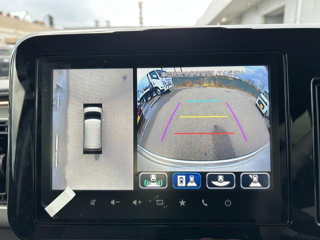 ワゴンＲスマイル ＨＹＢＲＩＤ　Ｘ　４ＷＤ　純正ナビ　全方位カメラ　コネクト　オートライト　スライドドア　純正ナビ　プッシュスタート　シートヒーター　オートエアコン　スズキセーフティーサポート　４ＷＤ　衝突被害軽減システム　アイドリングストップ　横滑り防止機能　衝突安全ボディ（23枚目）