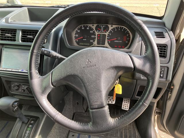 パジェロミニ VR 4WD ETC キーレスエントリー 電動格納ミラー AT ABS ルーフレール アルミホイール 衝突安全ボディ エアコン パワーステアリング パワーウィンドウ(3枚目)