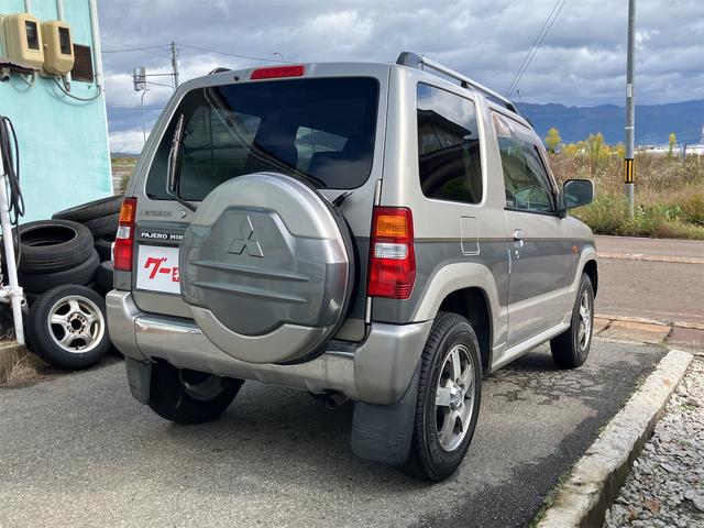 パジェロミニ VR 4WD ETC キーレスエントリー 電動格納ミラー AT ABS ルーフレール アルミホイール 衝突安全ボディ エアコン パワーステアリング パワーウィンドウ(16枚目)