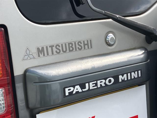 パジェロミニ VR 4WD ETC キーレスエントリー 電動格納ミラー AT ABS ルーフレール アルミホイール 衝突安全ボディ エアコン パワーステアリング パワーウィンドウ(28枚目)