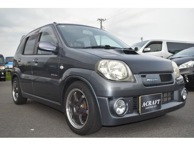 Ｋｅｉワークス ベースグレード　車検Ｒ９年５月　ＴＥＩＮ車高調　アルミ大容量インタークーラー　モンスタースポーツＦ＆Ｓマフラー　社外ローター　社外ナビ　ＴＶ　社外１５アルミ（2枚目）