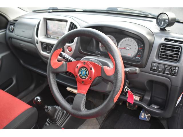 Ｋｅｉワークス ベースグレード　車検Ｒ９年５月　ＴＥＩＮ車高調　アルミ大容量インタークーラー　モンスタースポーツＦ＆Ｓマフラー　社外ローター　社外ナビ　ＴＶ　社外１５アルミ（8枚目）