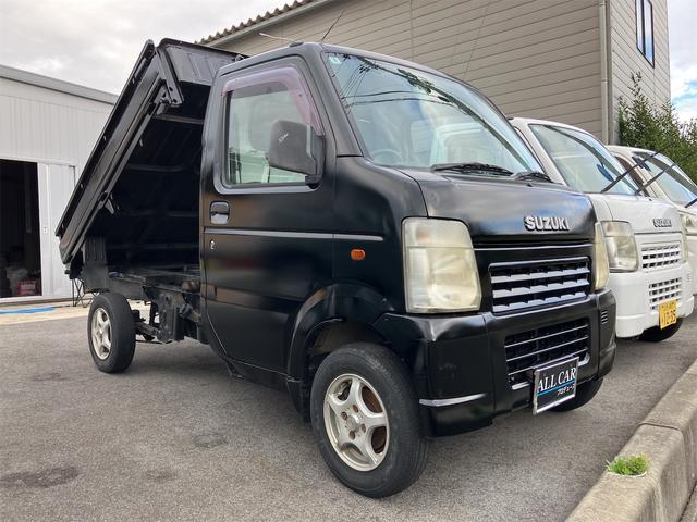 キャリイトラック ダンプ　切替式４ＷＤ　色替車　荷台上下動作　５速ＭＴ　デフロック（5枚目）