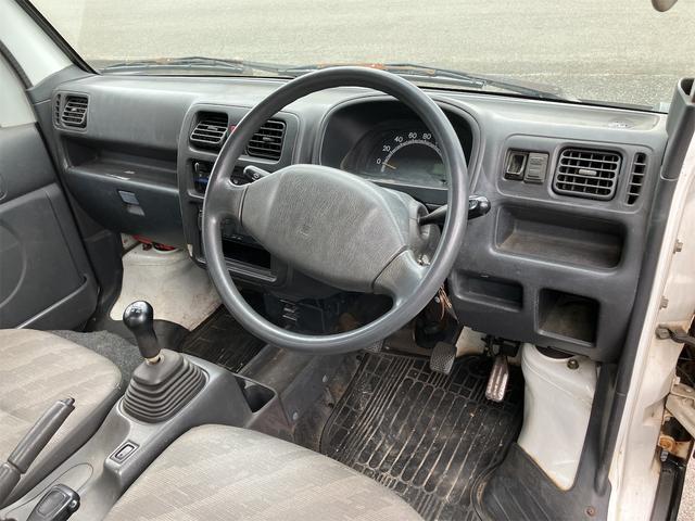 キャリイトラック ダンプ　切替式４ＷＤ　色替車　荷台上下動作　５速ＭＴ　デフロック（13枚目）